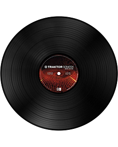 Native instruments NI Traktor Scratch Control Vinyl in Black
