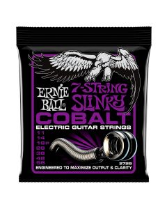 Ernie Ball Power Slinky Cobalt 7-String Electric Guitar Strings 11-58 Gauge