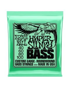 Ernie Ball Hyper Slinky Bass Nickel Wound Electric Bass Strings,  40 - 100 Gauge