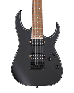 Ibanez RG7421EX 7 String Electric Guitar in Black Flat