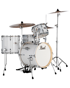 Pearl Midtown 4-Piece Compact Drum Kit in Pure White