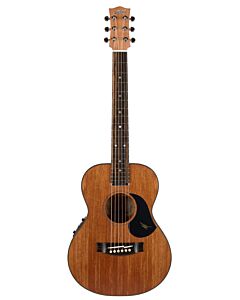 Maton Mini Acoustic Electric Guitar W/Case - Blackwood - EMBW-6