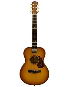 Maton EMD-6 Diesel Acoustic Electric Guitar w/Case - Vintage Amber