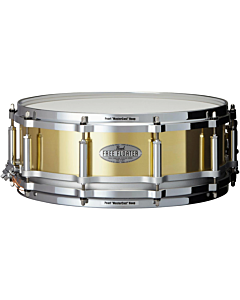 Pearl Free Floating 14"x5" Brass Snare Drum