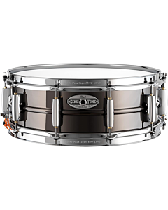 Pearl Sensitone Series Heritage Alloy 14" x 6.5" Black Brass Snare Drum