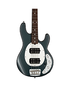 Sterling By Music Man Stingray Ray 34 HH Bass Guitar in Charcoal Frost
