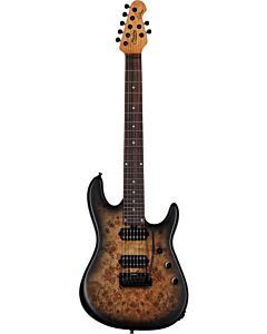 Sterling By Music Man Richardson7 Jason Richardson 7 String Cutlass in Natural Poplar Burl Burst