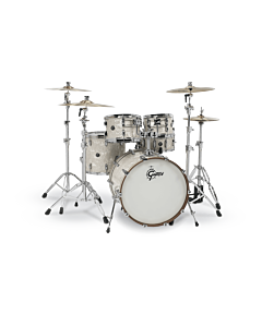 Gretsch Renown Series 5 Piece Drum Set in Vintage Pearl
