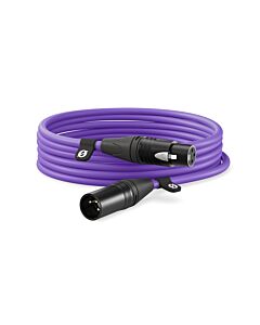 RODE XLR-6 - 6m (20ft) Premium XLR Cable - Purple
