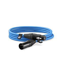 RODE XLR3  3m Premium XLR Cable in Blue