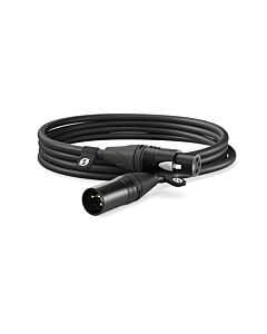 RODE XLR-3 - 3m (10ft) Premium XLR Cable - Black