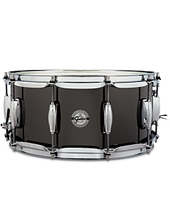 Gretsch Full Range Series 6.5" x 14" Black Nickel Over Steel Snare Drum