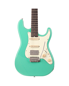 Schecter Nick Johnston Traditional HSS Electric Guitar in Atomic Green