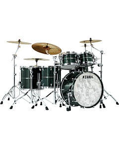 TAMA Star Bubinga 5-Piece Drum Kit in Dark Green Cordia