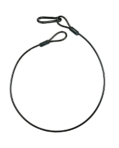 Event Lighting SW3X800PB 3mm Safety Wire in Black