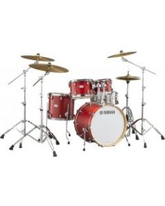 Yamaha Tour Custom Fusion Drum Kit w/Hardware - Candy Apple Satin