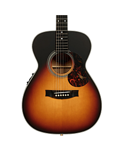 Maton Troubadour Traditional Acoustic Electric Guitar in Tobacco Sunburst