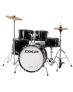 DXP Junior Series 5-piece Drum Outfit in Black