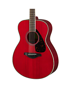 Yamaha FS820 Acoustic Guitar in Ruby Red