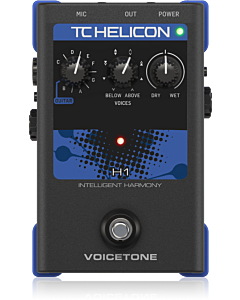 TC HELICON VOICETONE H1 - Guitar Controlled Vocal Harmony