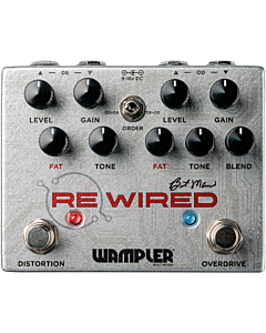 Wampler ReWired Brent Mason Signature Overdrive and Distortion Pedal
