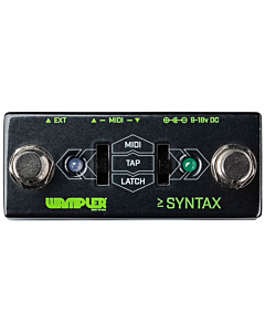 Wampler Syntax Expanded Rig Control Footswitch Pedal