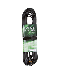 Event Lighting XLR3M3F10 3 Pin DMX 10m Cable