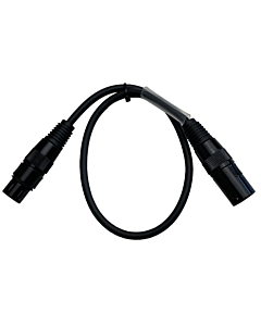 Event Lighting XLR3M5F1 XLR 3 Pin male to 5 Pin Female Adapter